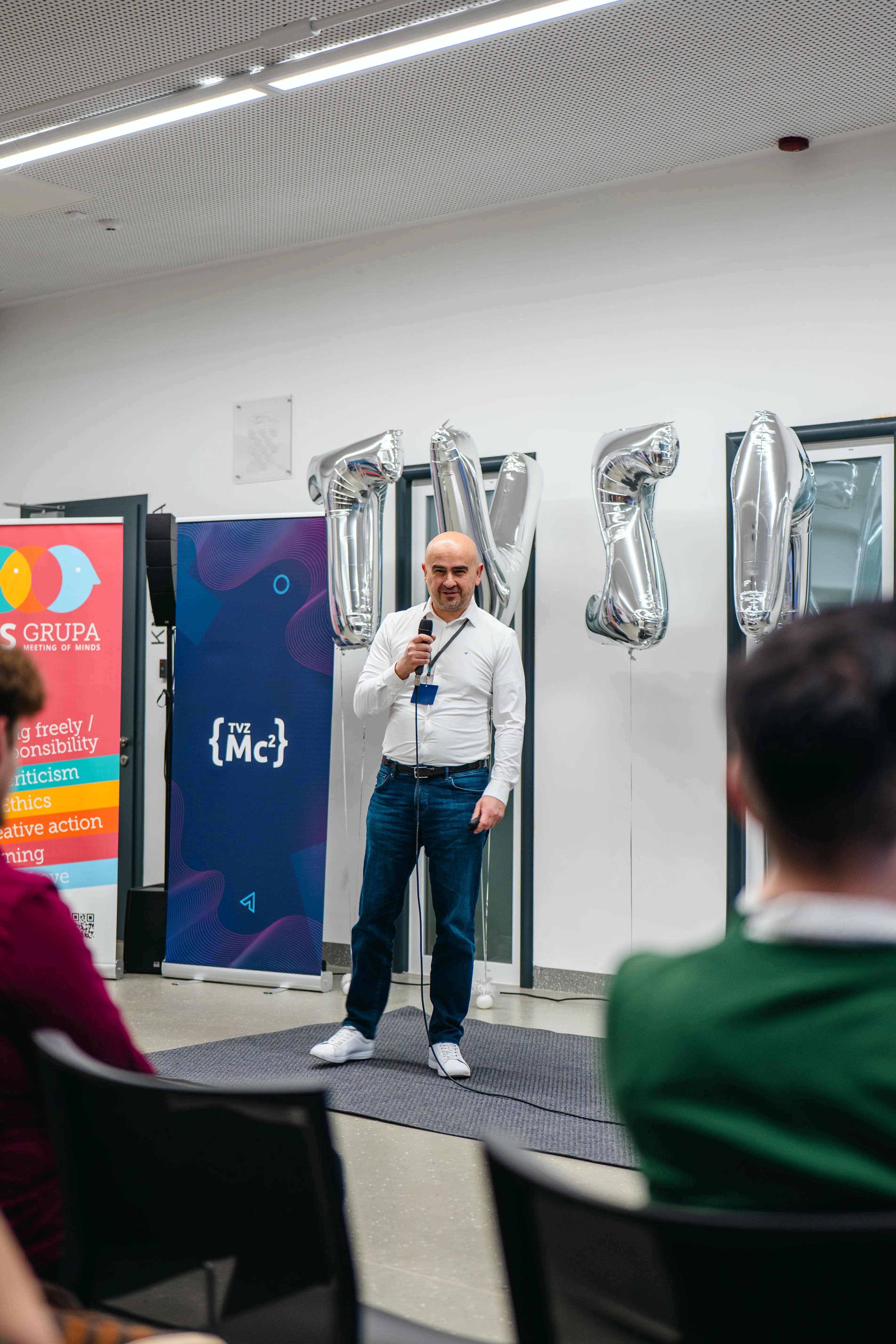Miljenko Vuković presents at Mc2 Opening Ceremony